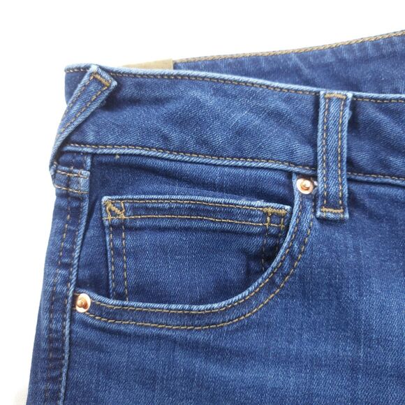 Ariat Straight Leg Button Zip Medium Wash Denim Jeans Womens Size 32R Blue - Picture 5 of 8